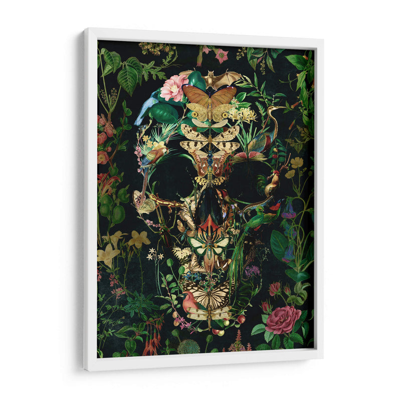 Cráneo de Papillon, vertical 3 - Ali Gulec | Cuadro decorativo de Canvas Lab