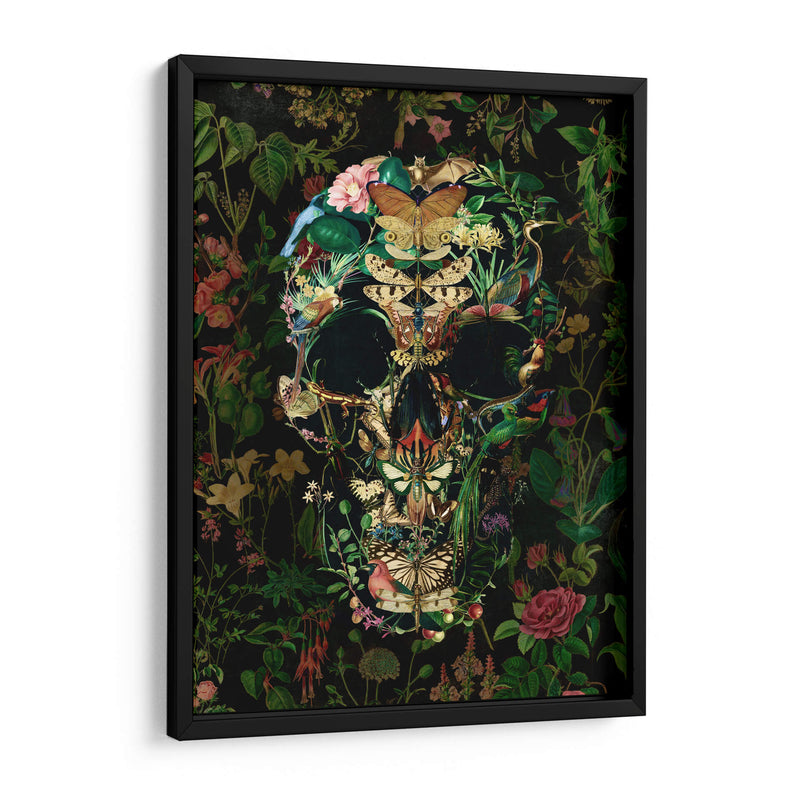 Cráneo de Papillon, vertical 2 - Ali Gulec | Cuadro decorativo de Canvas Lab