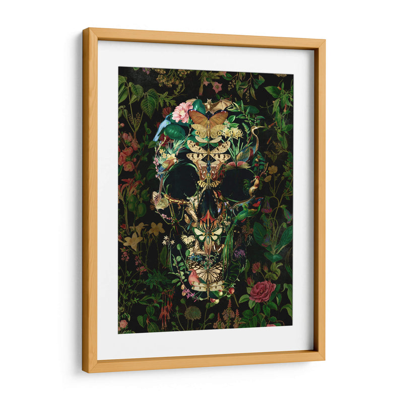 Cráneo de Papillon, vertical 2 - Ali Gulec | Cuadro decorativo de Canvas Lab