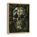 Cráneo de Papillon, vertical 2 - Ali Gulec | Cuadro decorativo de Canvas Lab