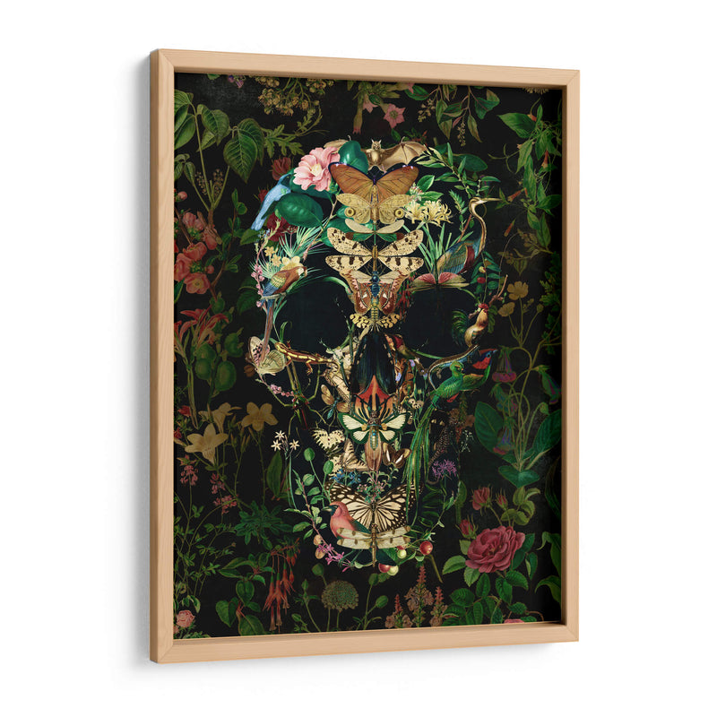Cráneo de Papillon, vertical 2 - Ali Gulec | Cuadro decorativo de Canvas Lab