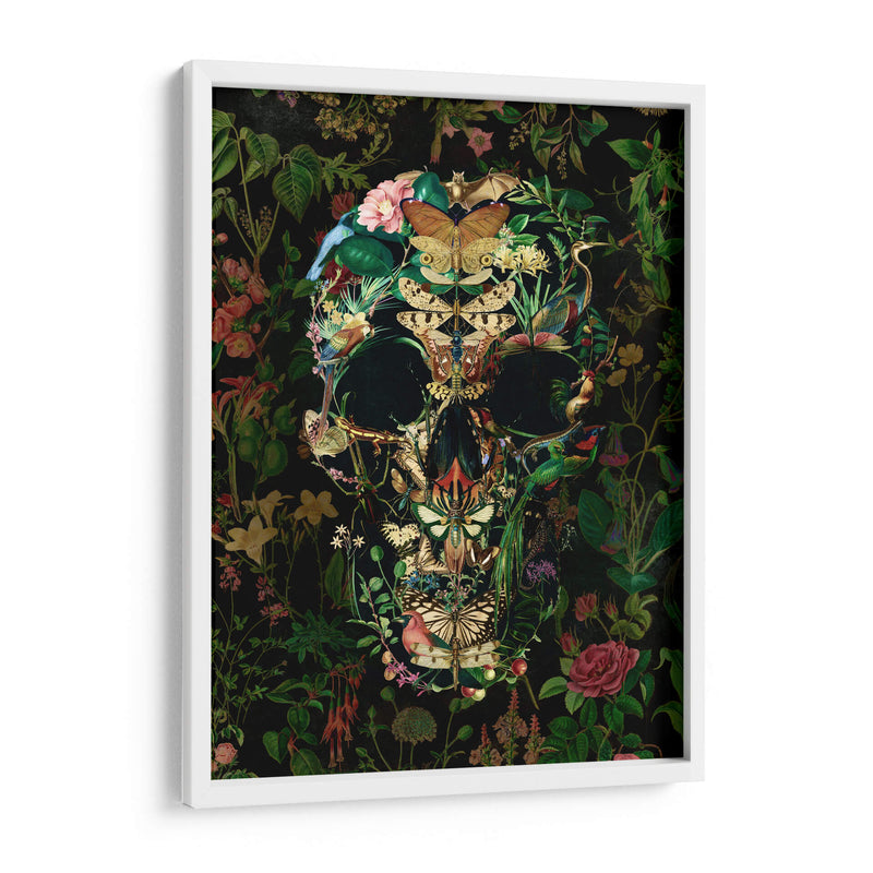 Cráneo de Papillon, vertical 2 - Ali Gulec | Cuadro decorativo de Canvas Lab