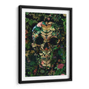 Cráneo de Papillon, vertical - Ali Gulec | Cuadro decorativo de Canvas Lab