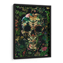 Cráneo de Papillon, vertical - Ali Gulec | Cuadro decorativo de Canvas Lab