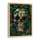 Cráneo de Papillon, vertical - Ali Gulec | Cuadro decorativo de Canvas Lab