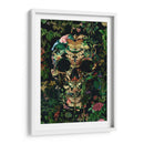 Cráneo de Papillon, vertical - Ali Gulec | Cuadro decorativo de Canvas Lab