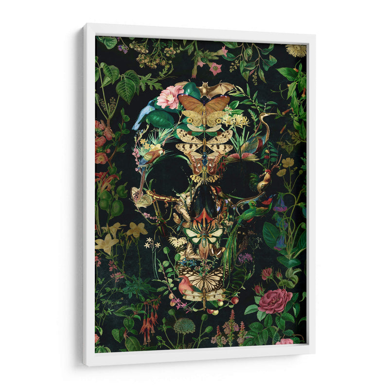 Cráneo de Papillon, vertical - Ali Gulec | Cuadro decorativo de Canvas Lab