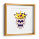 Cráneo coronado - Marika Barsrsind | Cuadro decorativo de Canvas Lab