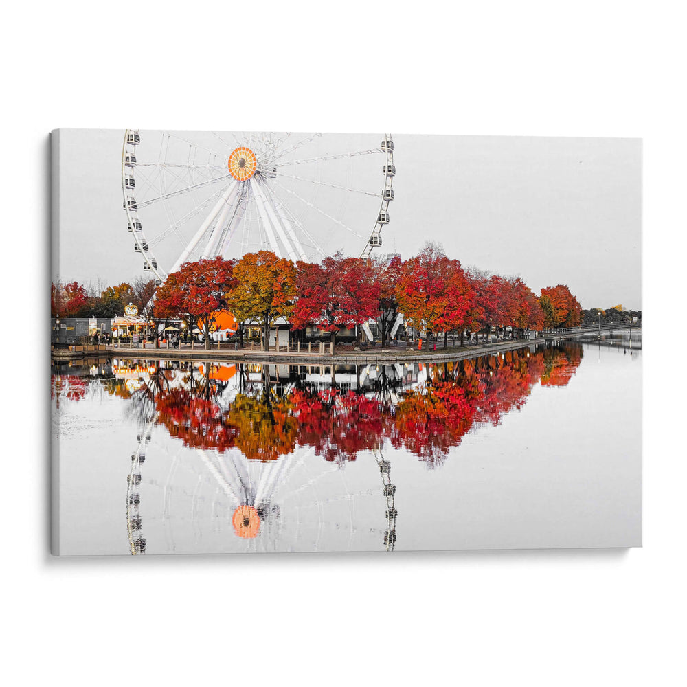 Reflexión de otoño - Mehrdad Valipour | Cuadro decorativo de Canvas Lab