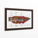 Reflexión de otoño - Mehrdad Valipour | Cuadro decorativo de Canvas Lab