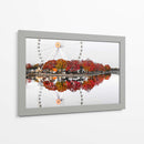 Reflexión de otoño - Mehrdad Valipour | Cuadro decorativo de Canvas Lab