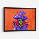 Ilustración de personaje de bruja de Halloween - Marika Barsrsind | Cuadro decorativo de Canvas Lab