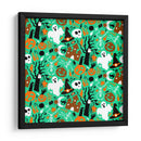 Patrón sin costuras de fiesta de Halloween - Marika Barsrsind | Cuadro decorativo de Canvas Lab