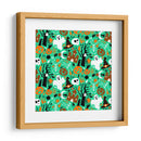 Patrón sin costuras de fiesta de Halloween - Marika Barsrsind | Cuadro decorativo de Canvas Lab