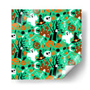 Patrón sin costuras de fiesta de Halloween - Marika Barsrsind | Cuadro decorativo de Canvas Lab