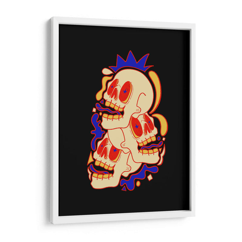 Calaveras de punk rock - Stephen Wade | Cuadro decorativo de Canvas Lab