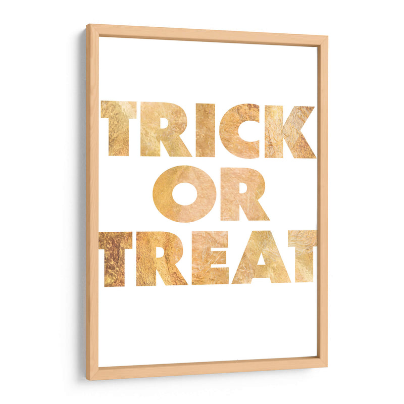 Tipografía Trick or Treat GOLD - Sarah Manovski | Cuadro decorativo de Canvas Lab