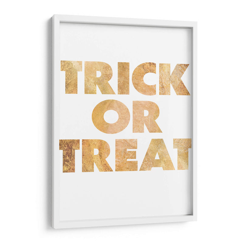 Tipografía Trick or Treat GOLD - Sarah Manovski | Cuadro decorativo de Canvas Lab