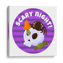 Pegatina de dibujos animados de Halloween II - Marika Barsrsind | Cuadro decorativo de Canvas Lab