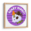 Pegatina de dibujos animados de Halloween II - Marika Barsrsind | Cuadro decorativo de Canvas Lab