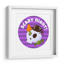 Pegatina de dibujos animados de Halloween II - Marika Barsrsind | Cuadro decorativo de Canvas Lab