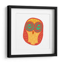 Dibujos animados de búhos - Marika Barsrsind | Cuadro decorativo de Canvas Lab