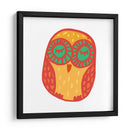 Dibujos animados de búhos - Marika Barsrsind | Cuadro decorativo de Canvas Lab