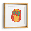 Dibujos animados de búhos - Marika Barsrsind | Cuadro decorativo de Canvas Lab