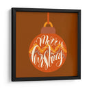 Arte de letras de Feliz Navidad - Marika Barsrsind | Cuadro decorativo de Canvas Lab