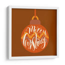 Arte de letras de Feliz Navidad - Marika Barsrsind | Cuadro decorativo de Canvas Lab