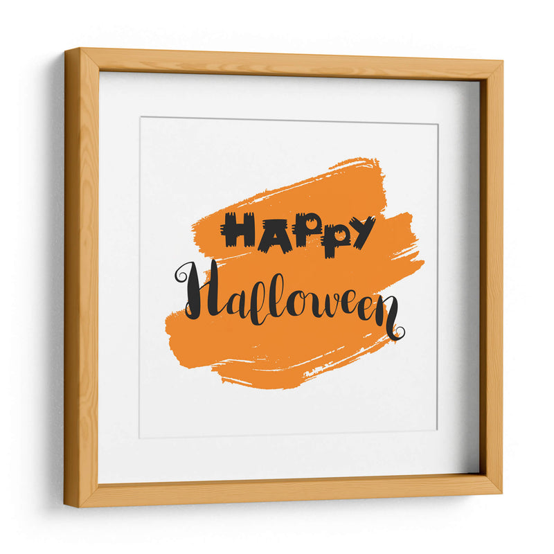 Feliz Halloween: Concepto simple y aterrador VI - Marika Barsrsind | Cuadro decorativo de Canvas Lab