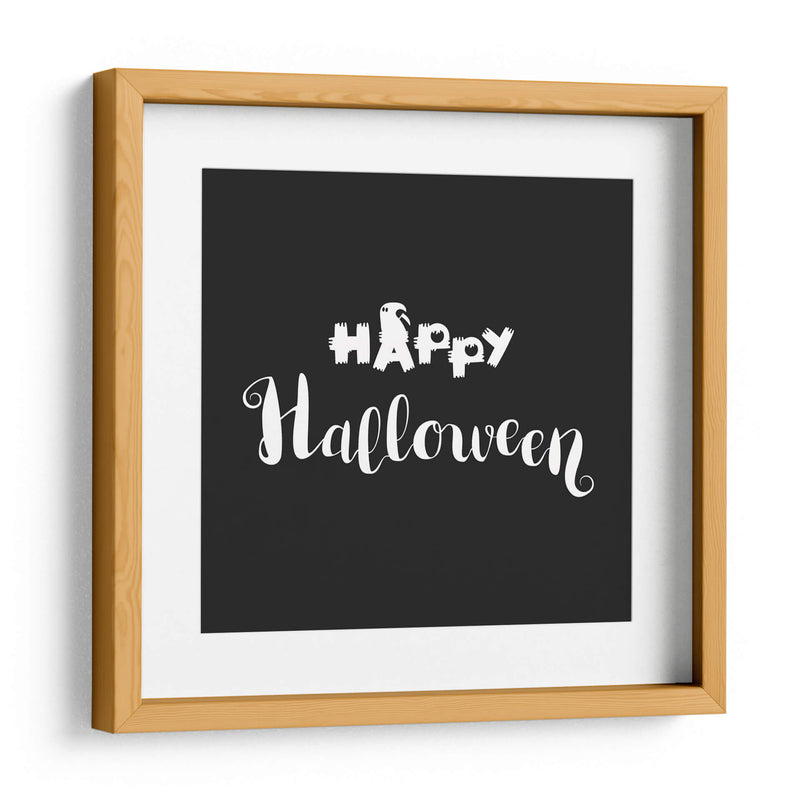 Feliz Halloween: Concepto simple y aterrador IV - Marika Barsrsind | Cuadro decorativo de Canvas Lab