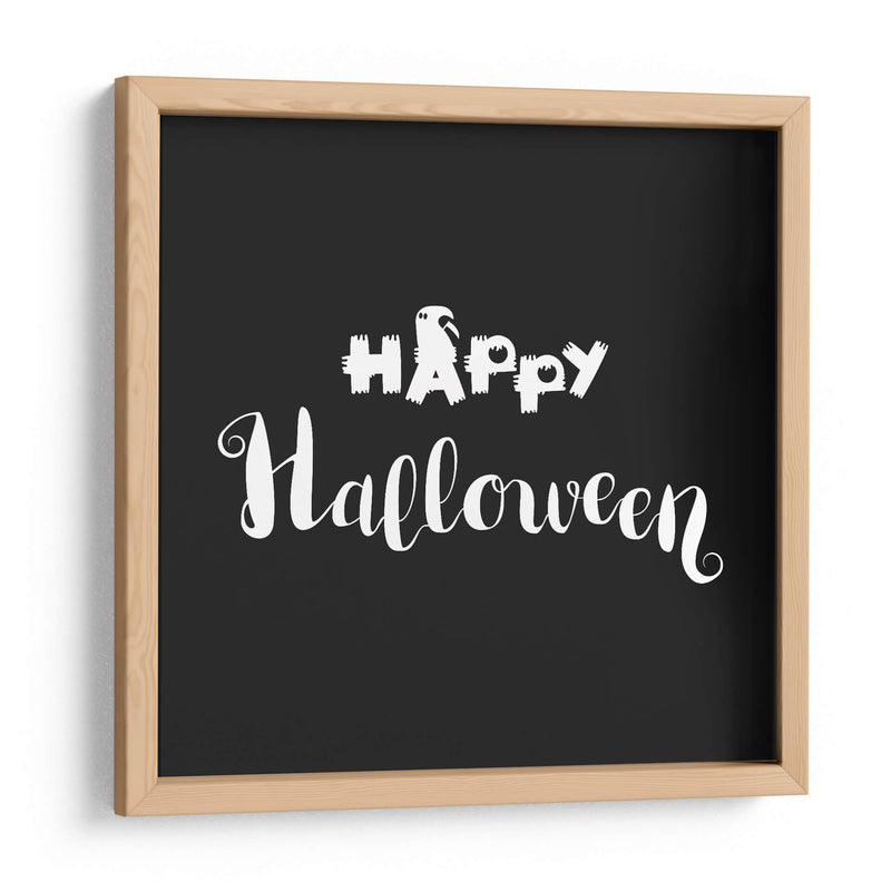 Feliz Halloween: Concepto simple y aterrador IV - Marika Barsrsind | Cuadro decorativo de Canvas Lab