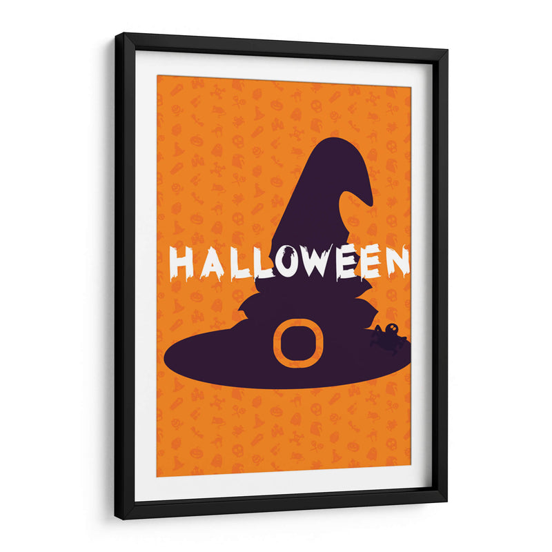 Sombrero de bruja espeluznante - Marika Barsrsind | Cuadro decorativo de Canvas Lab