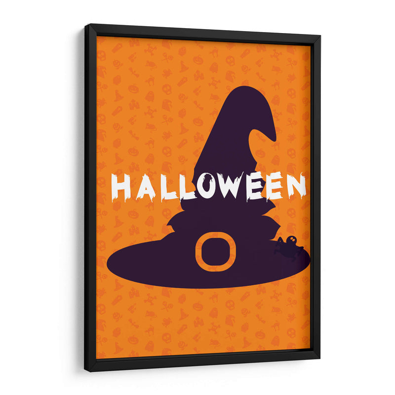Sombrero de bruja espeluznante - Marika Barsrsind | Cuadro decorativo de Canvas Lab