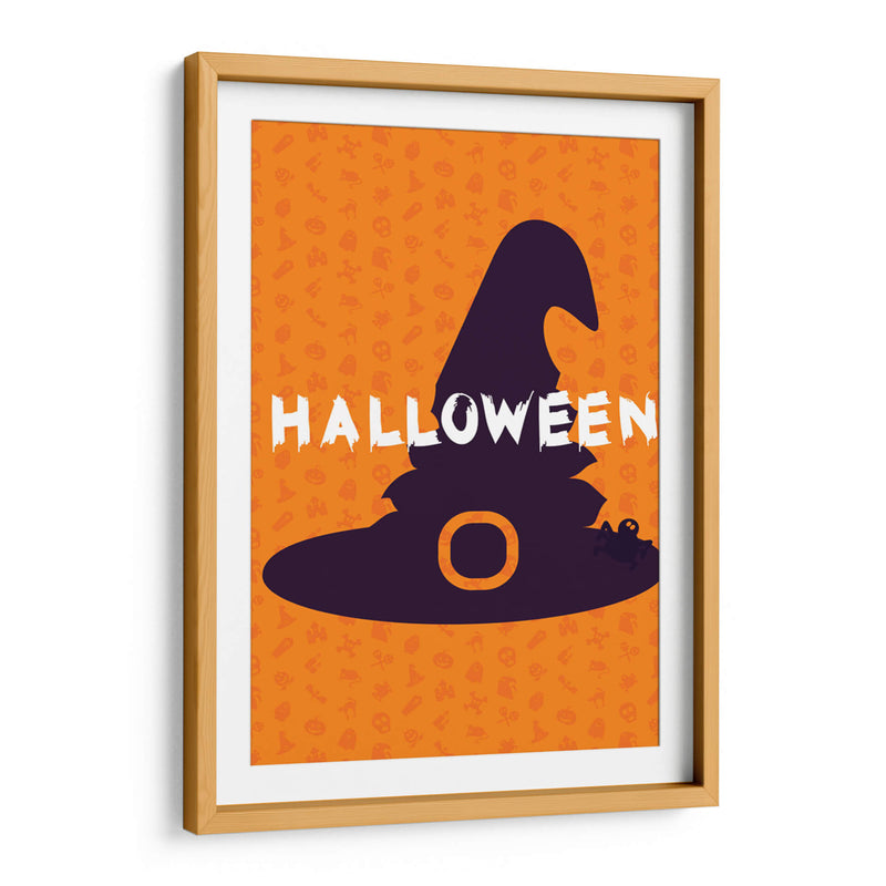 Sombrero de bruja espeluznante - Marika Barsrsind | Cuadro decorativo de Canvas Lab