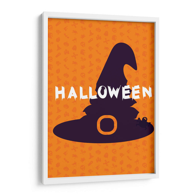 Sombrero de bruja espeluznante - Marika Barsrsind | Cuadro decorativo de Canvas Lab