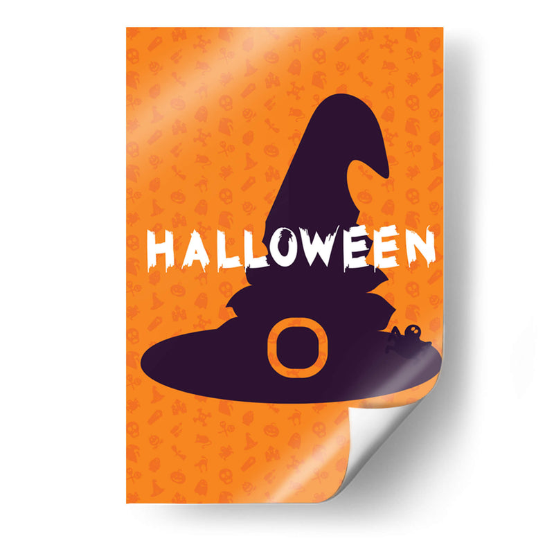 Sombrero de bruja espeluznante - Marika Barsrsind | Cuadro decorativo de Canvas Lab