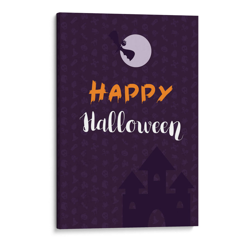 Feliz Halloween: Concepto simple y aterrador III - Marika Barsrsind | Cuadro decorativo de Canvas Lab