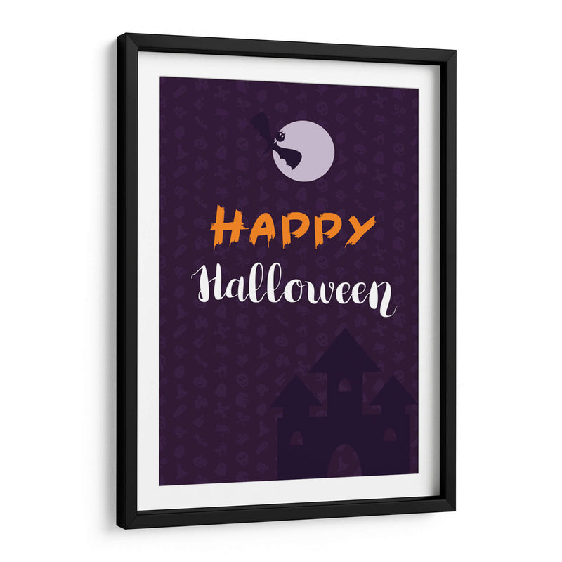 Feliz Halloween: Concepto simple y aterrador III - Marika Barsrsind | Cuadro decorativo de Canvas Lab