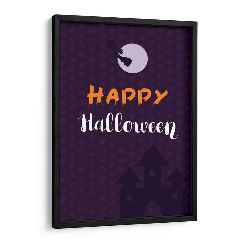 Feliz Halloween: Concepto simple y aterrador III - Marika Barsrsind | Cuadro decorativo de Canvas Lab