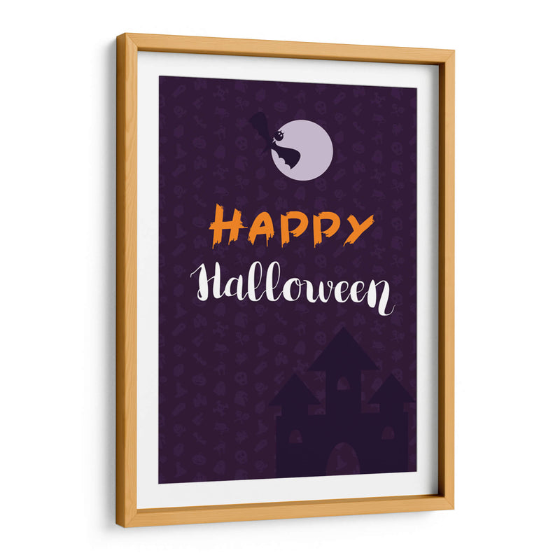 Feliz Halloween: Concepto simple y aterrador III - Marika Barsrsind | Cuadro decorativo de Canvas Lab