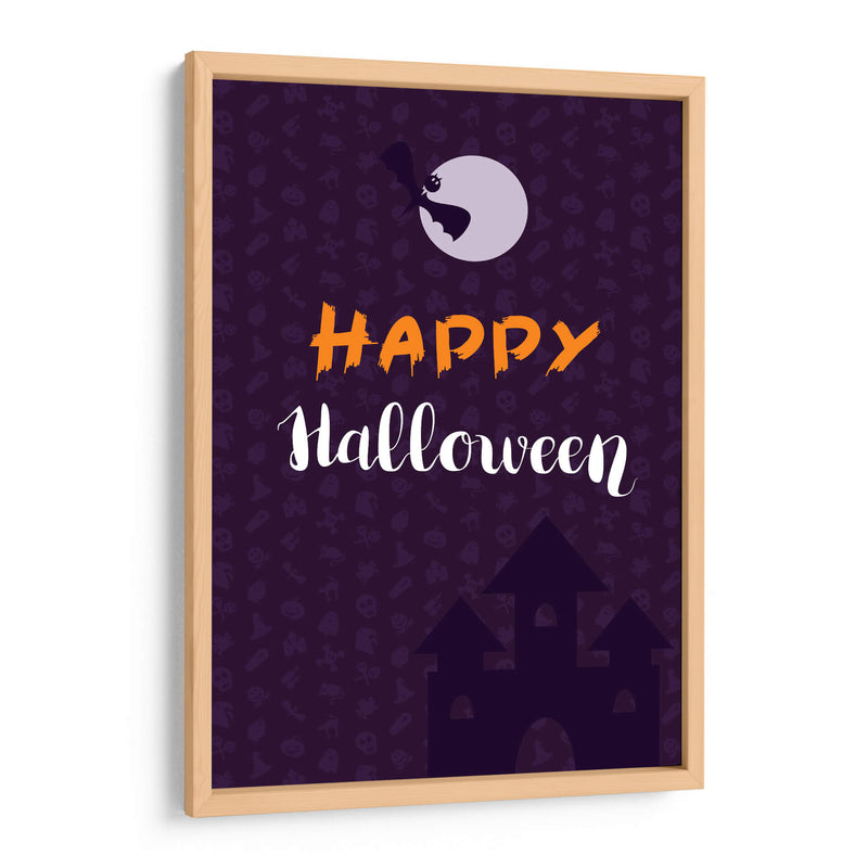 Feliz Halloween: Concepto simple y aterrador III - Marika Barsrsind | Cuadro decorativo de Canvas Lab