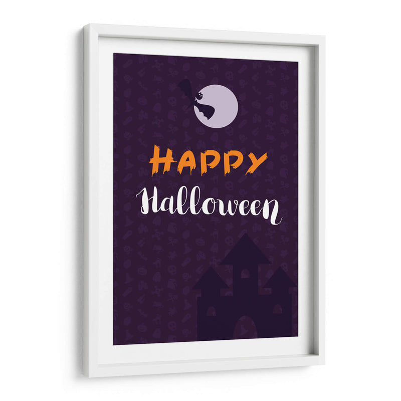 Feliz Halloween: Concepto simple y aterrador III - Marika Barsrsind | Cuadro decorativo de Canvas Lab