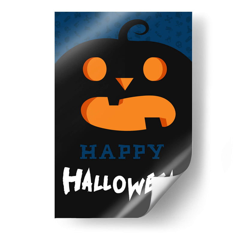 Feliz Halloween: Concepto simple y aterrador II - Marika Barsrsind | Cuadro decorativo de Canvas Lab