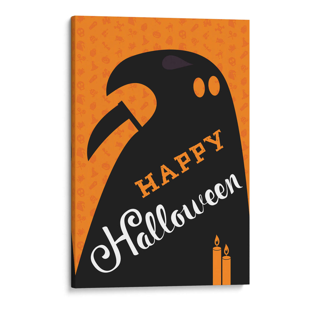 La noche de Halloween de Raven - Marika Barsrsind | Cuadro decorativo de Canvas Lab