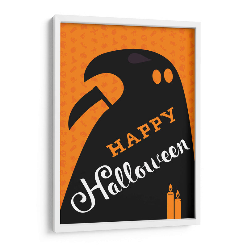 La noche de Halloween de Raven - Marika Barsrsind | Cuadro decorativo de Canvas Lab