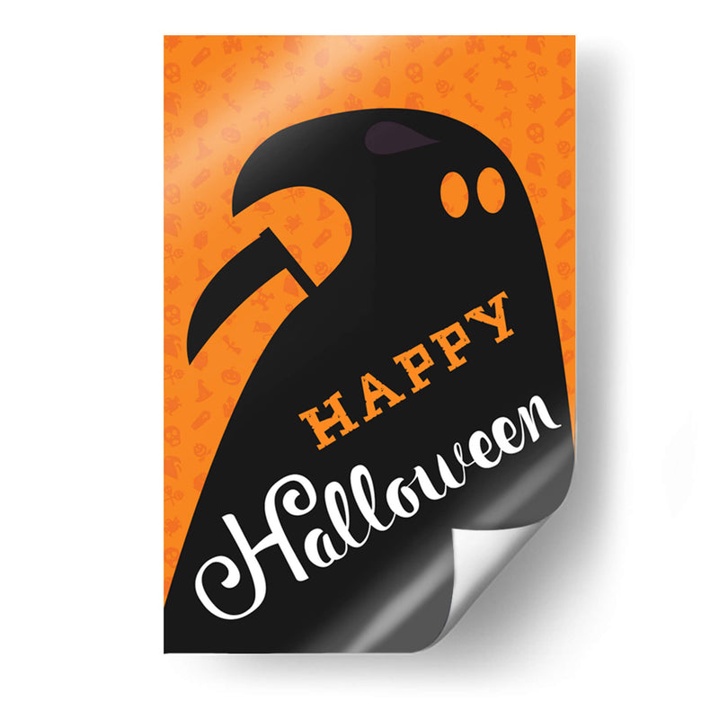 La noche de Halloween de Raven - Marika Barsrsind | Cuadro decorativo de Canvas Lab