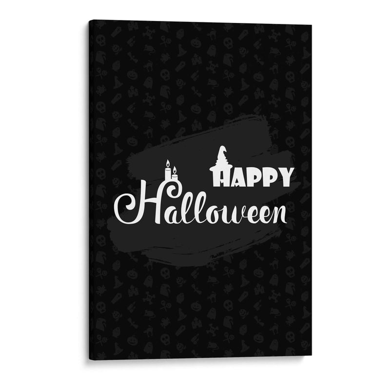 Feliz Halloween: Concepto simple y aterrador - Marika Barsrsind | Cuadro decorativo de Canvas Lab