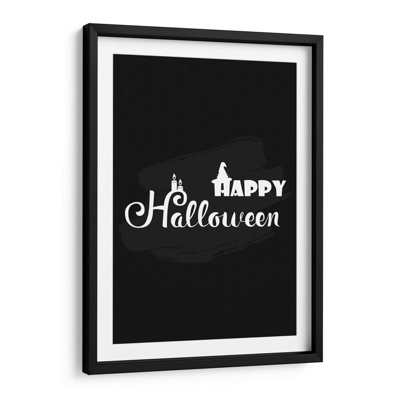 Feliz Halloween: Concepto simple y aterrador - Marika Barsrsind | Cuadro decorativo de Canvas Lab
